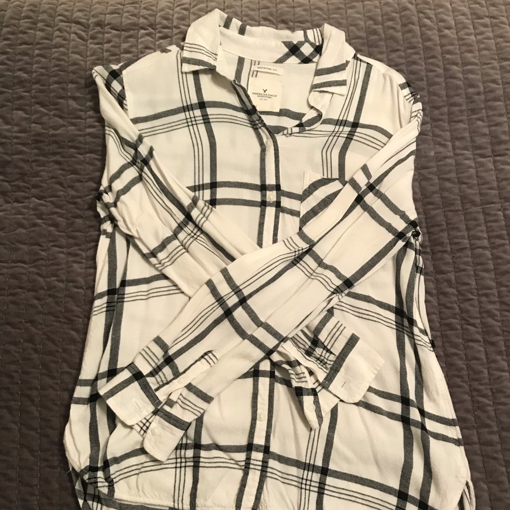 AMERICAN EAGLE Flannel - Boyfriend Fit